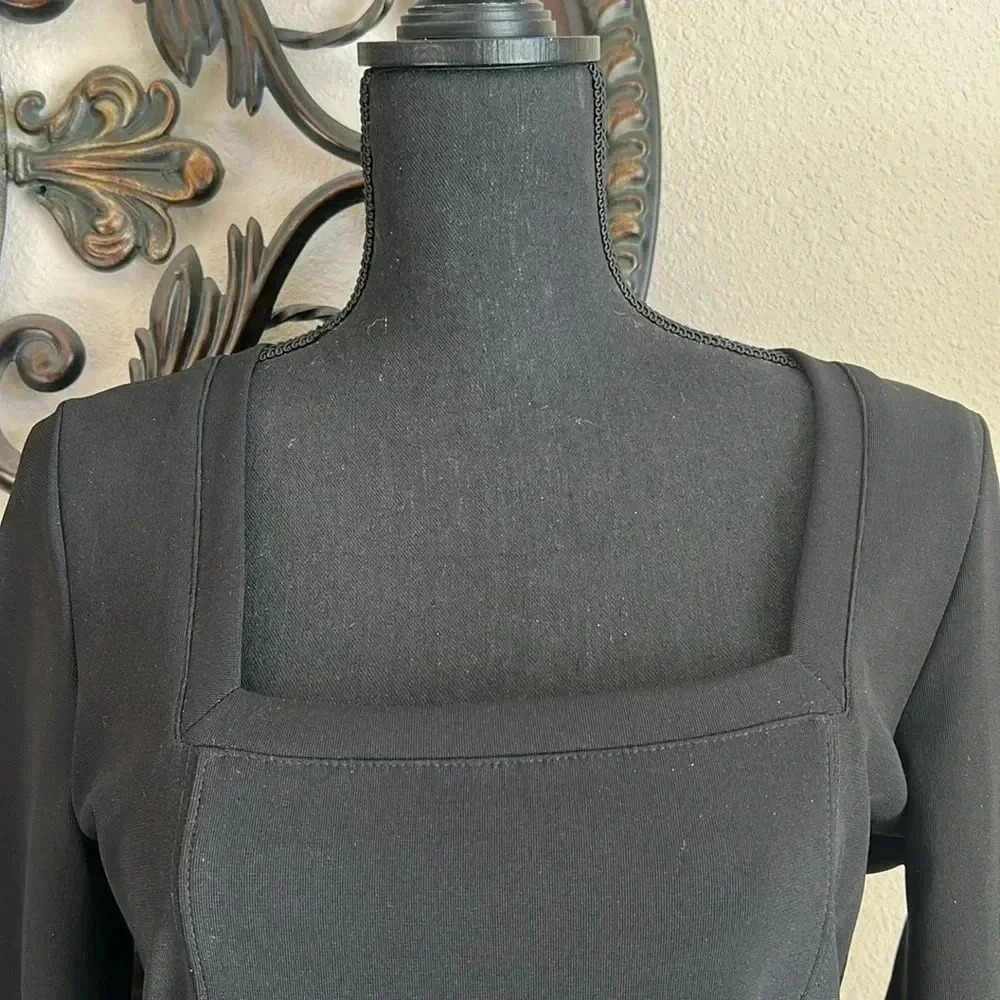 Boston Proper Women’s Split Hem Square Neck Tunic Medium - Picture 3 of 13